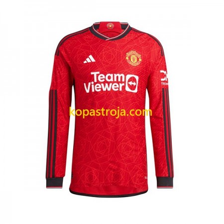 Billiga Fotbollströjor Manchester United Hemma tröja 2023/24 Långärmad